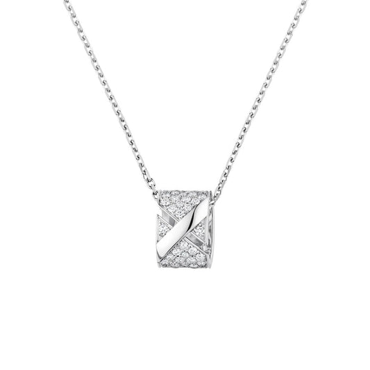 [Mystic]LIENS EVIDENCE DIAMOND PAVED NECKLACE