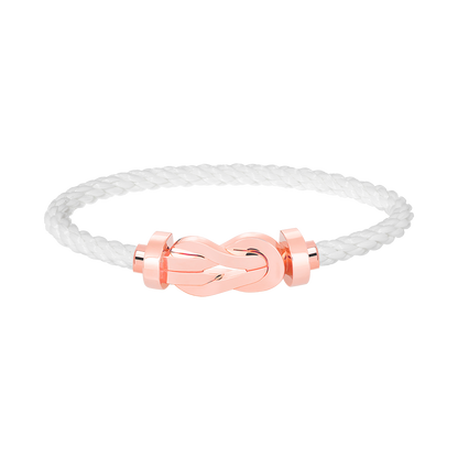 [Mystic]CHANCE LARGE 8 FIGURE BUCKLE NO DIAMOND BRACELET ROSE GOLD