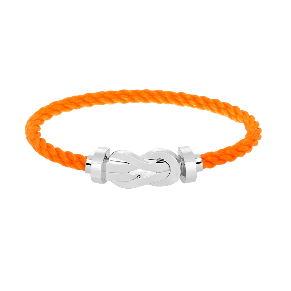 [ミスティック]チャンス ラージ 8桁バックル ダイヤモンドなしブレスレット シルバー