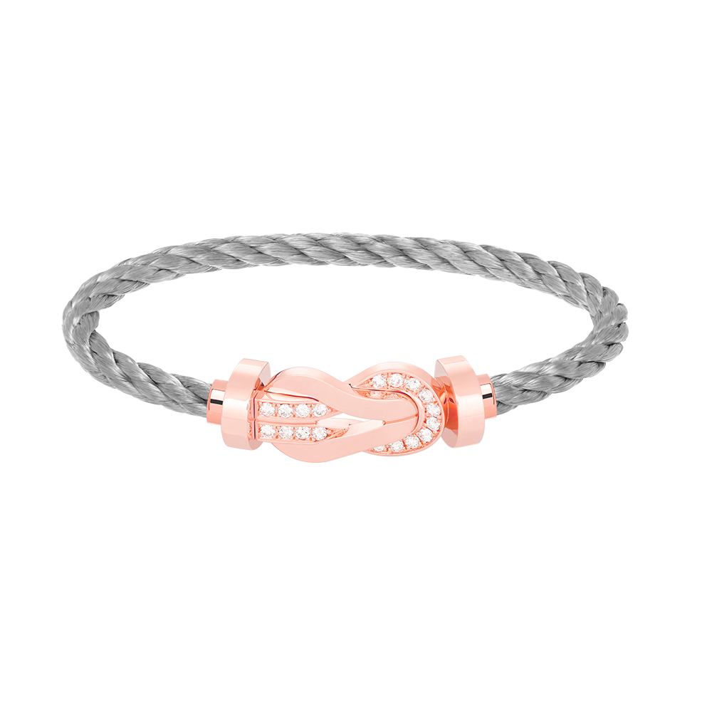 [Mystic]CHANCE Großes 8-stelliges Armband mit Halbdiamanten, Roségold