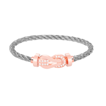 [Mystic]CHANCE Großes 8-stelliges Armband mit Halbdiamanten, Roségold