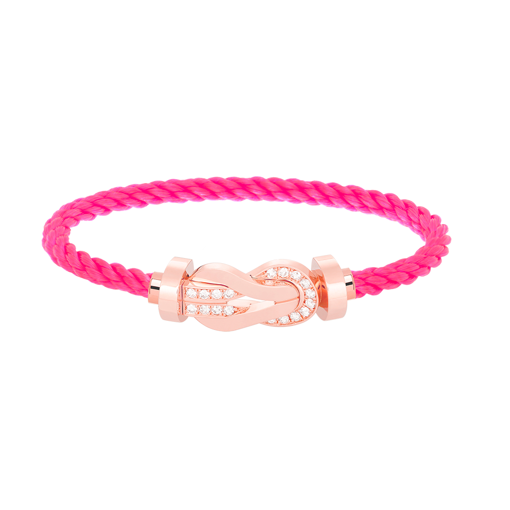 [Mystic]CHANCE Großes 8-stelliges Armband mit Halbdiamanten, Roségold