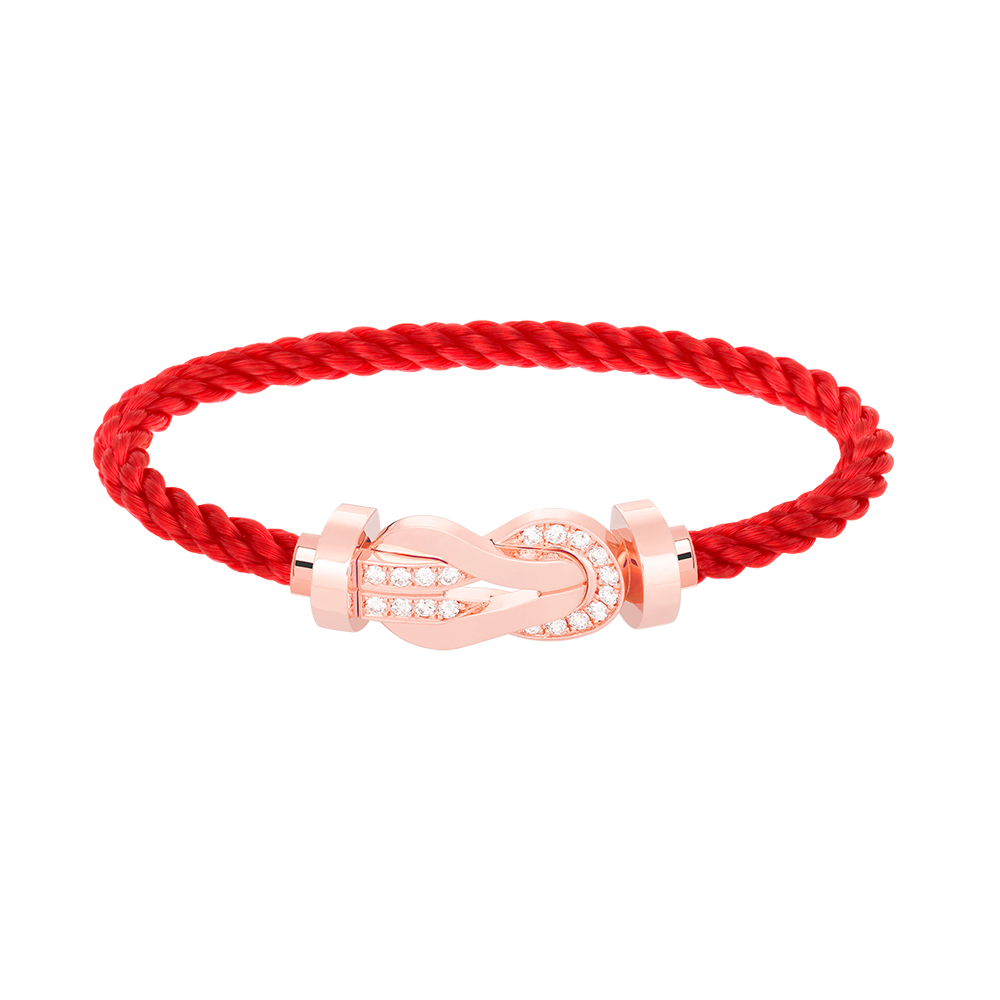 [Mystic]CHANCE Großes 8-stelliges Armband mit Halbdiamanten, Roségold