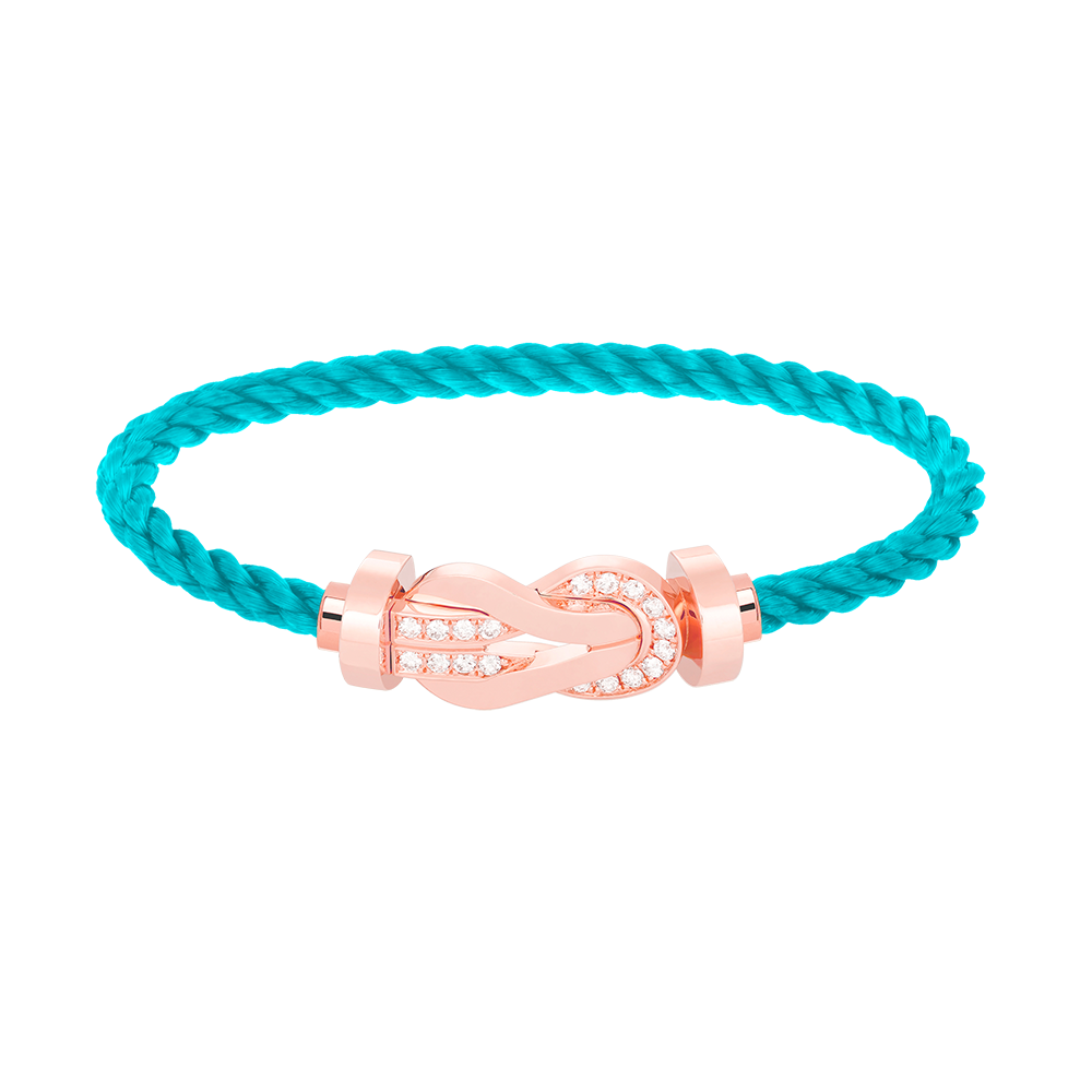 [Mystic]CHANCE Großes 8-stelliges Armband mit Halbdiamanten, Roségold
