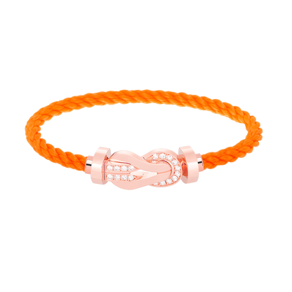 [Mystic]CHANCE Großes 8-stelliges Armband mit Halbdiamanten, Roségold