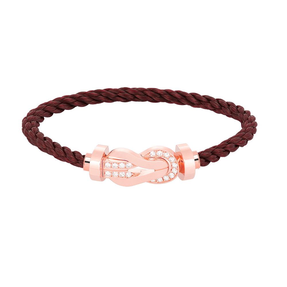 [Mystic]CHANCE Großes 8-stelliges Armband mit Halbdiamanten, Roségold