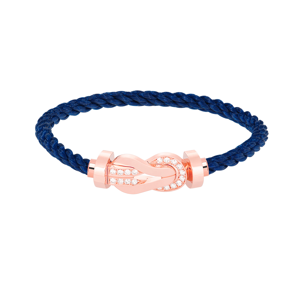[Mystic]CHANCE Großes 8-stelliges Armband mit Halbdiamanten, Roségold
