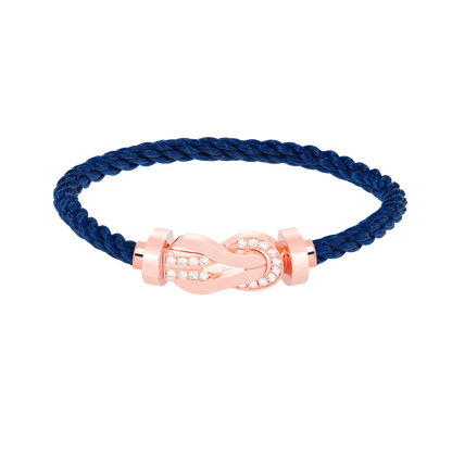 [Mystic]CHANCE Großes 8-stelliges Armband mit Halbdiamanten, Roségold