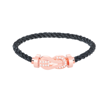 [Mystic]CHANCE Großes 8-stelliges Armband mit Halbdiamanten, Roségold