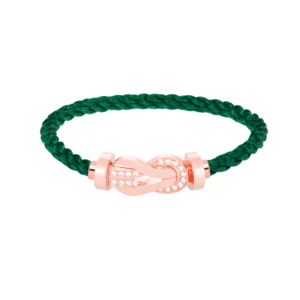 [Mystic]CHANCE Großes 8-stelliges Armband mit Halbdiamanten, Roségold