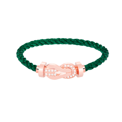 [Mystic]CHANCE Großes 8-stelliges Armband mit Halbdiamanten, Roségold
