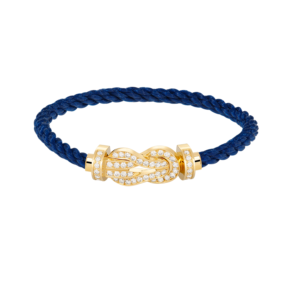 [Mystic]CHANCE LARGE 8 FIGURE BUCKLE FULLDIAMOND BRACELET GOLD