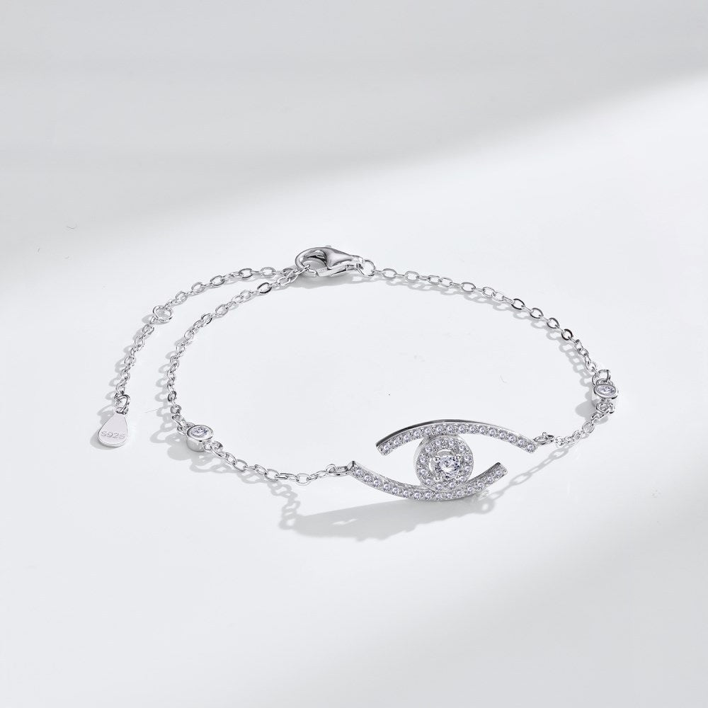 [Mysitc]  Eye Pave-Set Diamond Bracelet