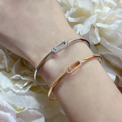 [Mysitc] Move Uno pavé flex bangle medium
