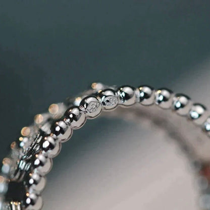 [Mystic]CLOVER KALEIDOSCOPE RING 10MM