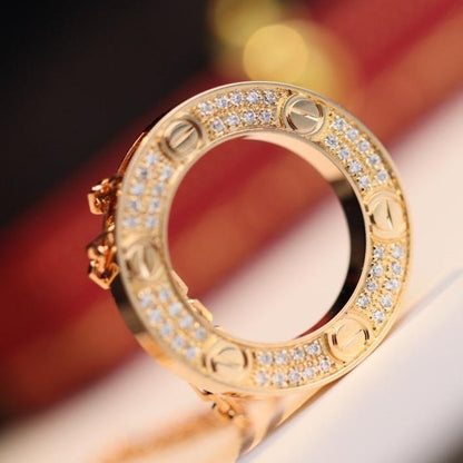 [Mystic]LOVE NECKLACE ADJUSTABLE ROSE GOLD