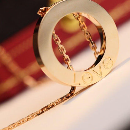 [Mystic Crown]LOVE NECKLACE ADJUSTABLE ROSE GOLD