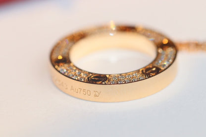 [Mystic Crown]LOVE NECKLACE ADJUSTABLE ROSE GOLD