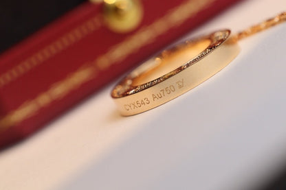 [Mystic Crown]LOVE NECKLACE ADJUSTABLE ROSE GOLD