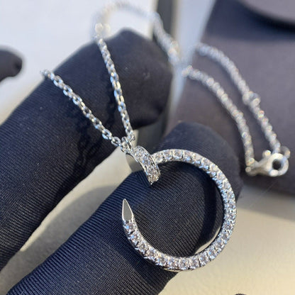 [Mystic]JUSTE NECKLACE SILVER DIAMONDS