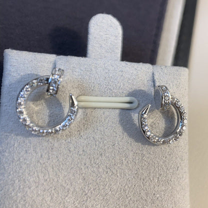 [Mystic]JUSTE EARRINGS SILVER DIAMONDS