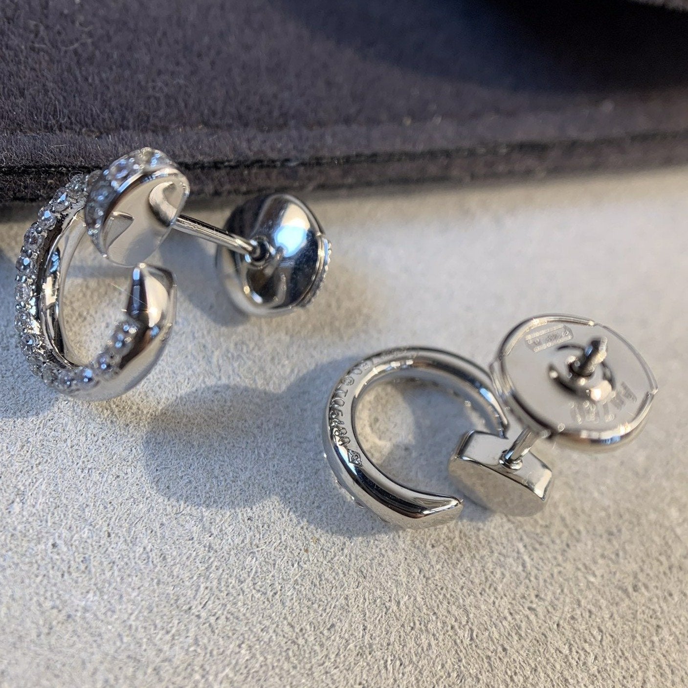 [Mystic]JUSTE EARRINGS SILVER DIAMONDS