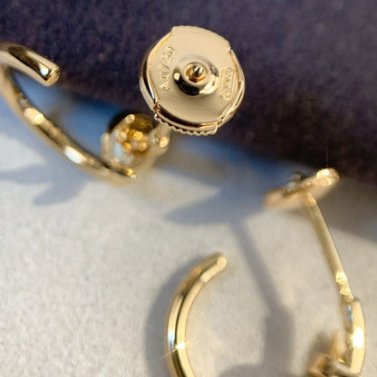 [Mystic]JUSTE EARRINGS PINK GOLD