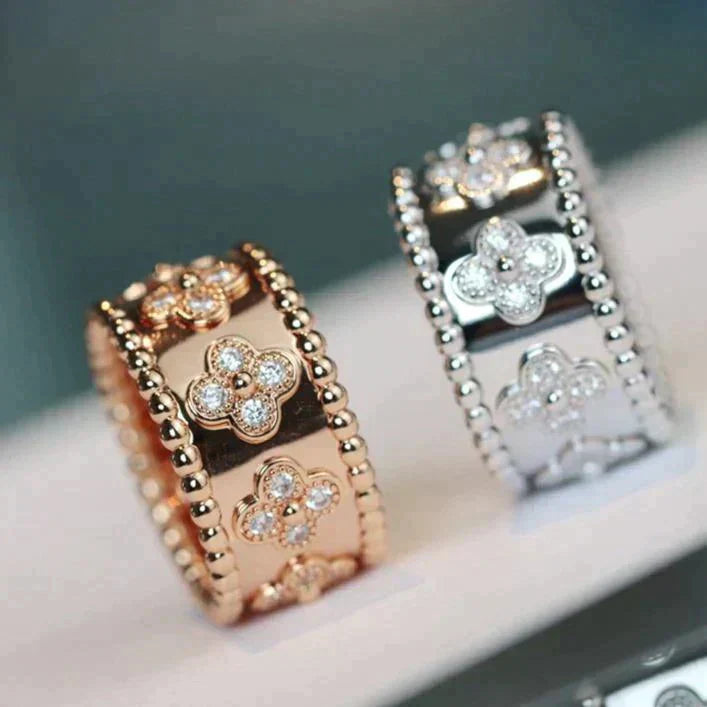 [Mystic]CLOVER KALEIDOSCOPE RING 10MM