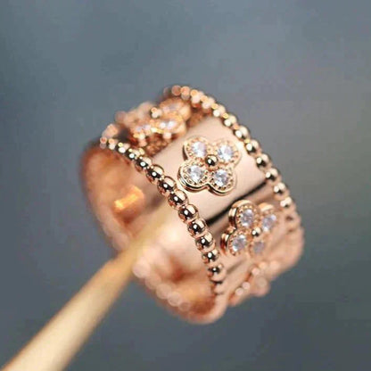 [Mystic]CLOVER KALEIDOSCOPE RING 10MM