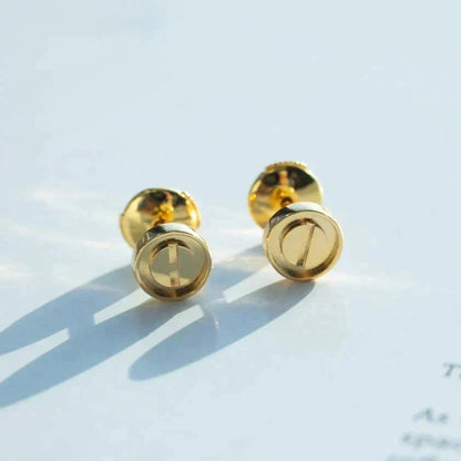 [Mystic Crown]LOVE EARRINGS GOLD 10MM