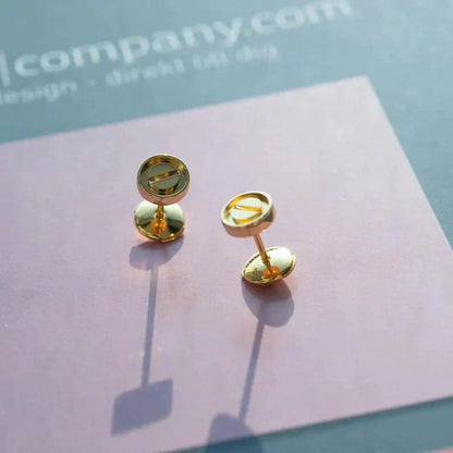 [Mystic Crown]LOVE EARRINGS GOLD 10MM