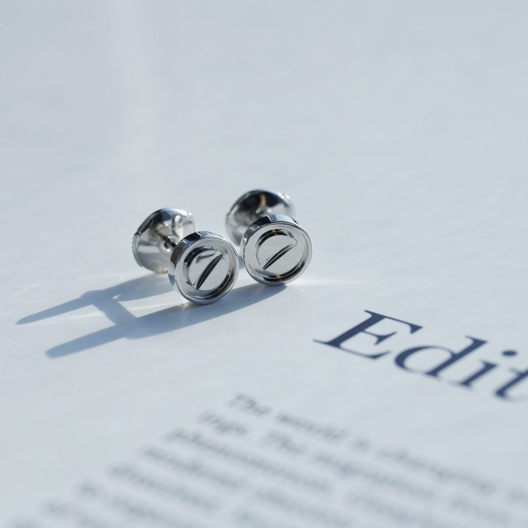 [Mystic]LOVE EARRINGS SILVER 10MM