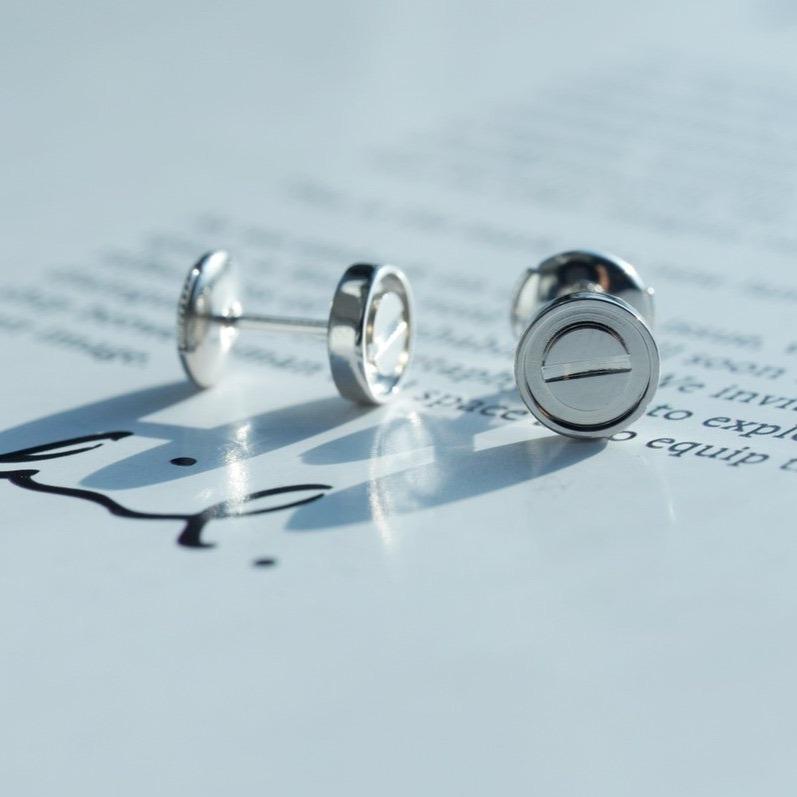 [Mystic Crown]LOVE EARRINGS SILVER 10MM