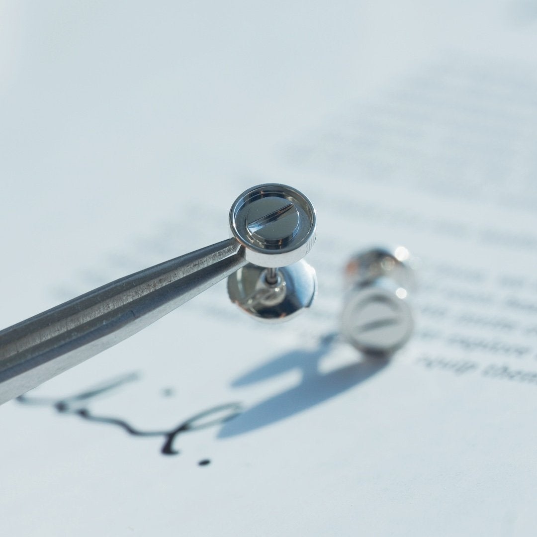 [Mystic]LOVE EARRINGS SILVER 10MM