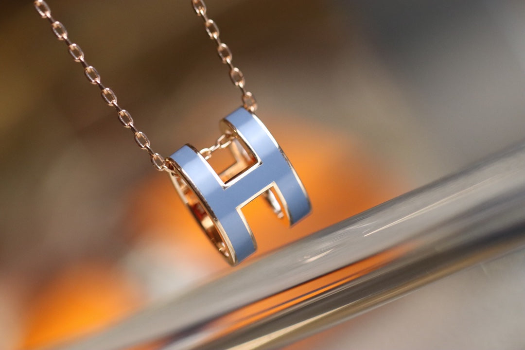 [Mystic]POP H PEDANT PINK GOLD