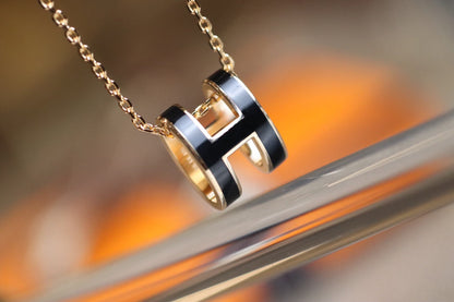 [Mystic]POP H PEDANT PINK GOLD