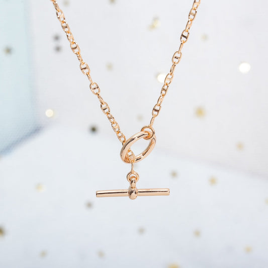[Mystic]ECHAPPEE NECKLACE PINK GOLD