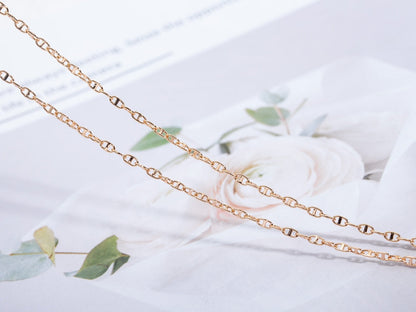 [Mystic]ECHAPPEE NECKLACE PINK GOLD