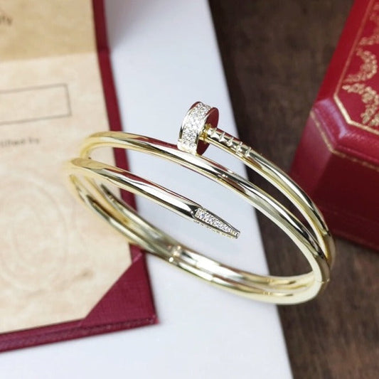 [Mystic Crown]JUSTE BRACELET 3.5MM DOUBLE ROW DIAMOND