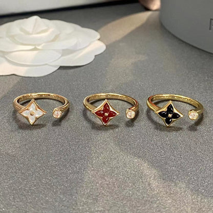 [Mystic]STAR 1 DIAMOND OPEN RING