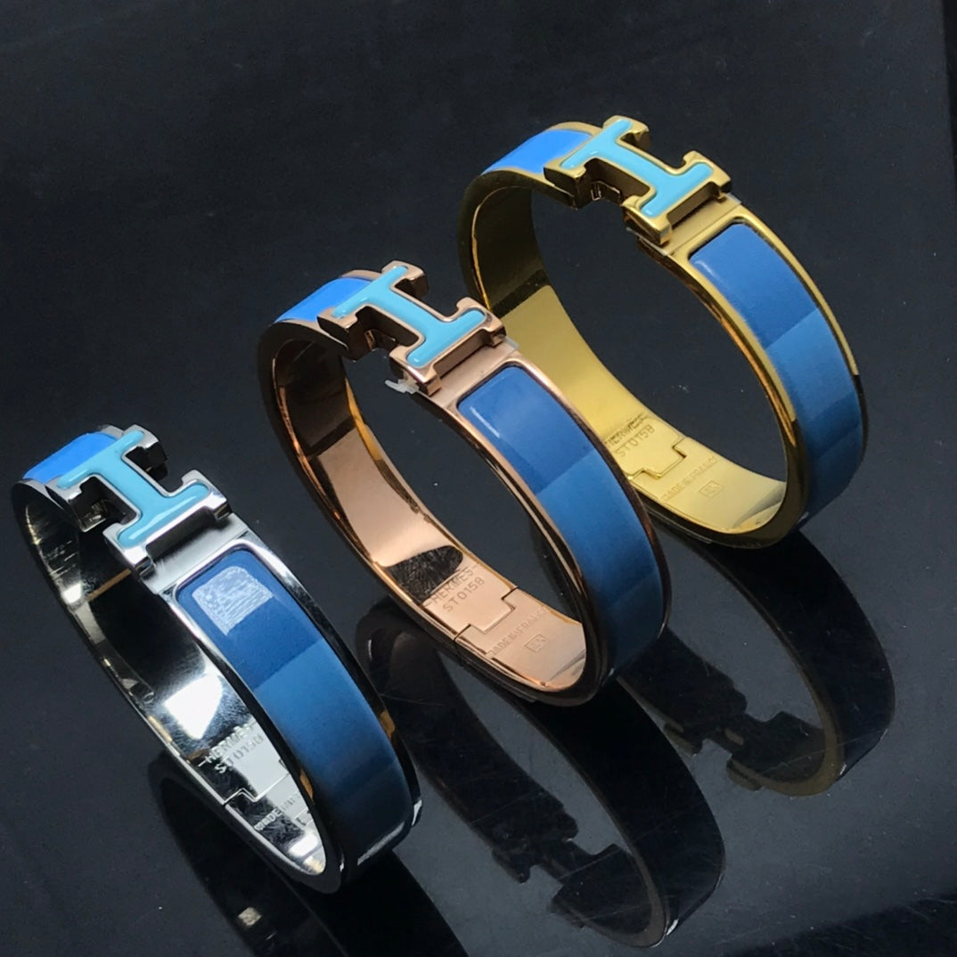 [Mystic]H BRACELET BLUE RAINBOW CERAMIC