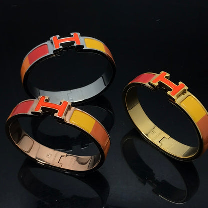[Mystic]H BRACELET ORANGE RAINBOW CERAMIC
