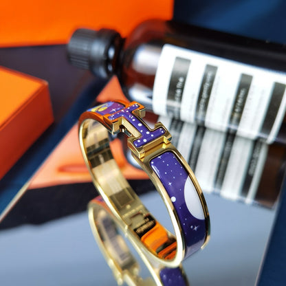 [Mystic]H STAR AND MOON BRACELET 12MM