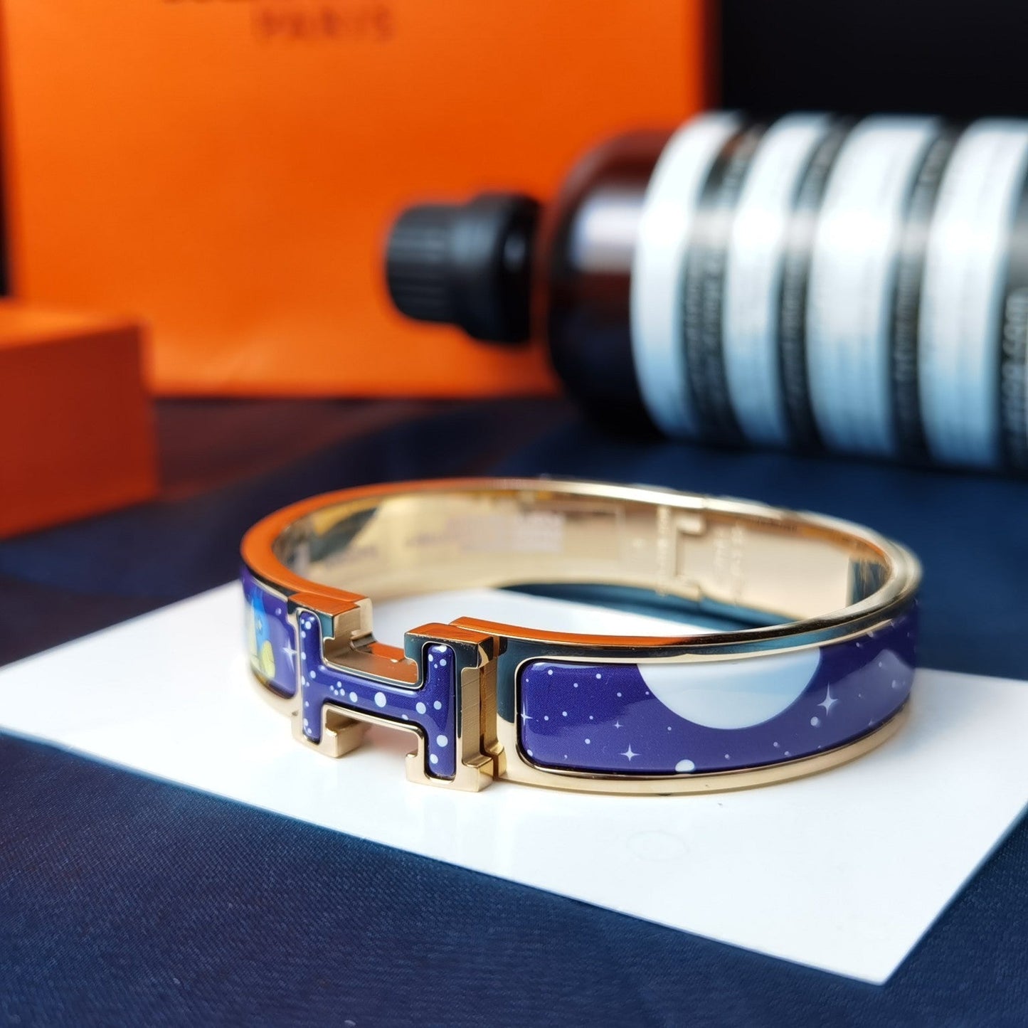 [Mystic]H STAR AND MOON BRACELET 12MM