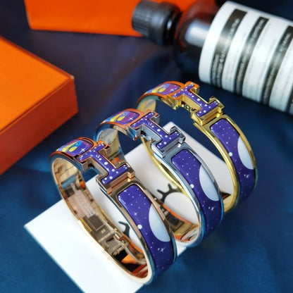 [Mystic]H STAR AND MOON BRACELET 12MM