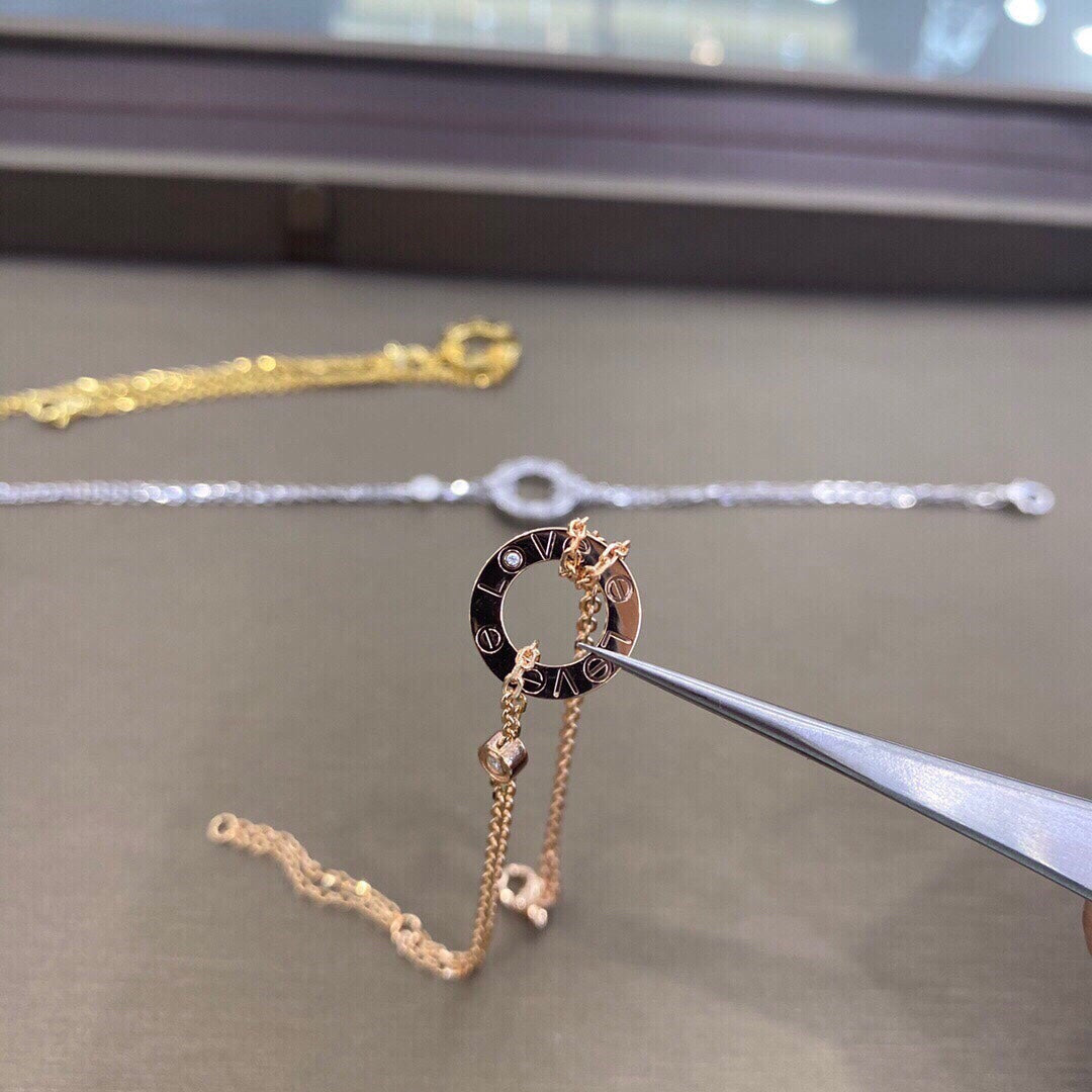 [Mystic]LOVE BRACELET 2 DIAMOND