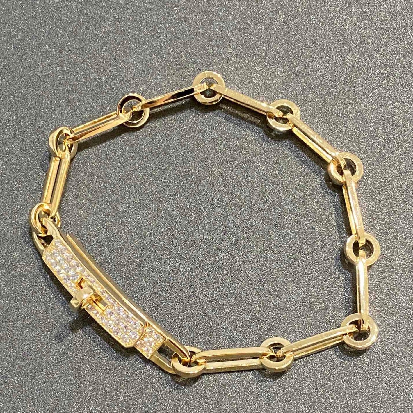 [Mystic]CHAINE BRACELET SMALL MODEL DIAMOND