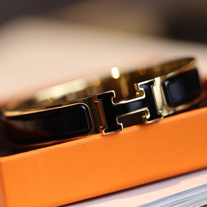 [Mystic]H BRACELET 12MM GOLD