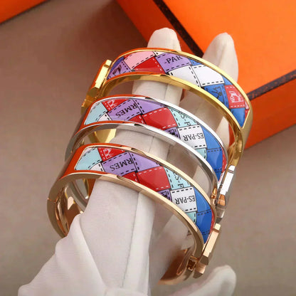 [Mystic]H BRACELET DOTTED BORDER 12MM