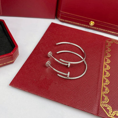 [Mystic]JUSTE EARRINGS FULL DIAMONDS 1.8MM